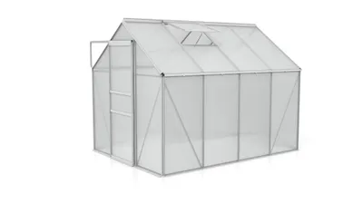 Produktbild von GreenYard® Gewächshaus PC 5000 HKP4mm, 5,0m² Gartenhaus Treibhaus