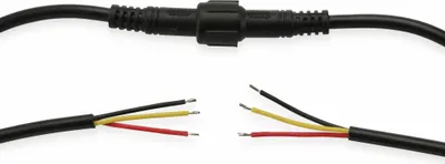 Produktbild von Wasserdichtes Steckverbindungsset, Stecker/Kupplung, 2 m, 3-polig