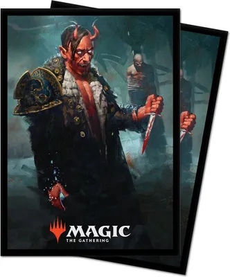 Produktbild von Ultra Pro - Deck Protector Standard Sleeves - Magic: Kaldheim (100) Tibalt, Cosmic Imposter