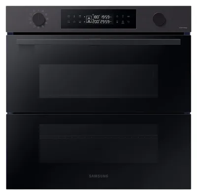 Produktbild von Samsung NV7B4550UDB/U1 Dual Cook Flex Pyrolyse Backofen Black Stainless Steel - Serie 4