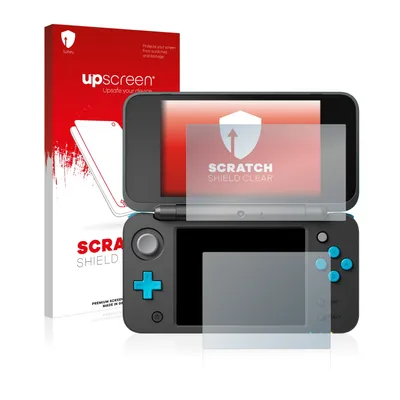Produktbild von upscreen Schutzfolie für Nintendo 2DS XL Displayschutz Displayschutzfolie Folie Klar Transparent