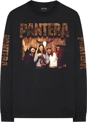 Obrázek produktu pro Pantera - Tričko "Bong Group" pro muže/dámy Uni s dlouhým rukávem RO8651 (S) (Black)