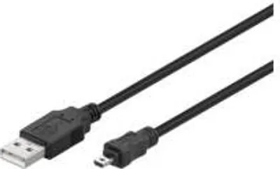 Obrázok produktu pre Microconnect USBAMB82 1,8 m USB A Mini-USB B čierny USB kábel (USBAMB82)