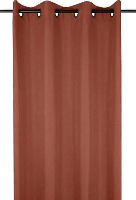 Obrázok produktu pre STOF | Záclona - 140x260 cm - tehlovo červená - klasická, nepriehľadná, elegantná dekorácia na okno