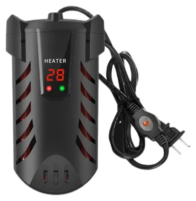 Produktbild von Aquarium-Heizstab mit Thermostat und Digitaldisplay, Tauchheizer für Fisch- und Schildkrötenbecken