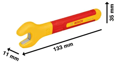 Image de Bosch clé à fourche VDE 13mm (1600A02NF1)