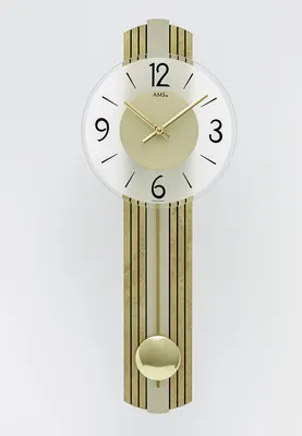 Produktbild von AMS 7487 Wanduhr Pendeluhren Design