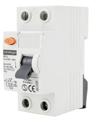 Schelinger Fehlerstromschutzschalter / FI-Schalter / 2-Polig oder 4-Polig / 30mA / 25A / 40A / 63A