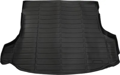 Produktbild von Cargo Liner Kofferraummatte Kofferraum Laderaum Kofferraumwanne Matte für Genesis GV70 2022-2025 TPE Schwarz Anti-Rutsch Langgittermuster