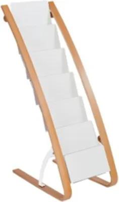 Produktbild von ALBA Prospektständer DDEXPO6W BC 6Fächer stahl/holz