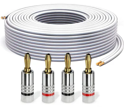 Produktbild von PureLink Lautsprecherkabel Boxenkabel OFC 2x2,50mm² 15m mit Bananenstecker