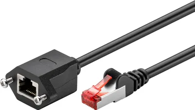 Obrázek produktu pro Goobay 77556, 1 m, Cat6, F/UTP (FTP), RJ-45, RJ-45, Černá