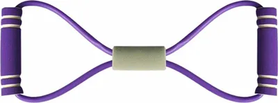 Produktbild von Abbildung 8 Fitness-Widerstandsband mit Griff, tragbar, für Männer und Frauen, Arm- und Schulterdehnung, Krafttraining, Übung, elastisches Spannseil