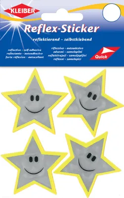 Imagen del producto de KLEIBER 61184. Calcomanía reflectante "Estrellas", color plateado