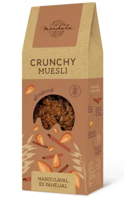 Produktbild von Mendula glutenfreies Knuspermüsli Mandel Zimt 300g / ohne Zuckerzusatz
