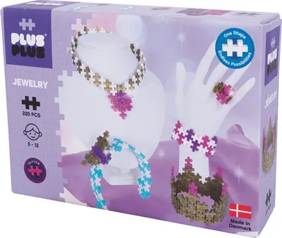 Image de PLUS-PLUS 220 briques créatives Set de bijoux fille Set de bricolage