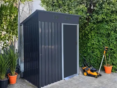 Produktbild von Metall-Gerätehaus Compact Anthrazit