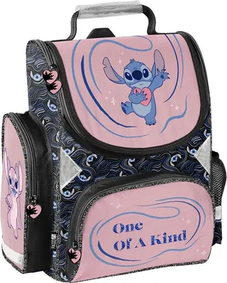 Zdjęcie produktu dla Tornister szkolny czarny One of a kind Stitch Paso