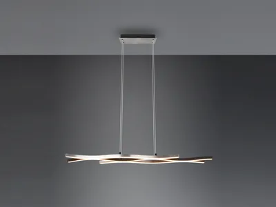 Produktbild von Trio - Hängelampe BLAZE - Grau - 0x0x150 cm