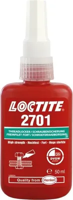 Obrázek produktu pro Loctite 2701 Vysokopevnostní zajišťovač závitů 50 ml