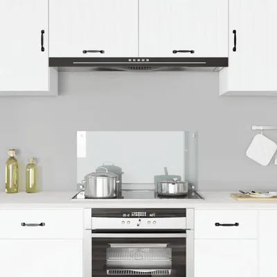 Produktbild von Küchenrückwand Transparent 80×40 cm Hartglas - Hamburgerpressen CC2585