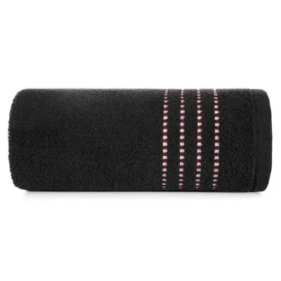 Produktbild von Eurofirany 421446, 70 x 140 cm, Baumwolle, Polyester, Schwarz, 1 Stück(e)