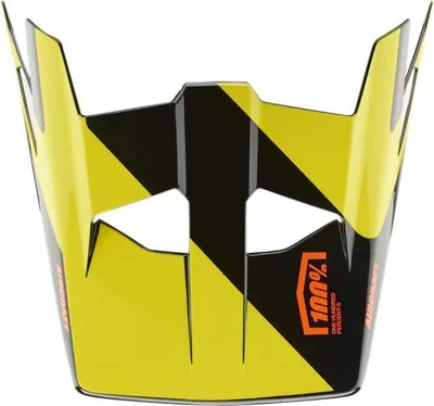 Produktbild von 100% Aircraft replacement visor LTD Neon Yellow