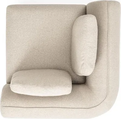 Produktbild von Sofa U- Form Luxus Wohnzimmer Ecksofa Beige Polstersofa Design Modern Stil