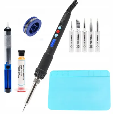 Image de Techrebal Fer à Souder 60W Black Samurai Kit Précision Numérique