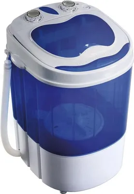 Immagine prodotto di Mini lavatrice - Capacità di 3 kg - Spin - Campeggio e caravan - Risparmio d'acqua