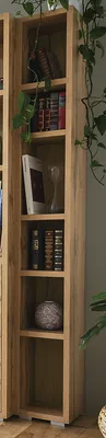 Produktbild von Regal Dekoregal Beistellregal Holzregal Bücherregal Standregal "Ravenna IV" Honig-Eiche