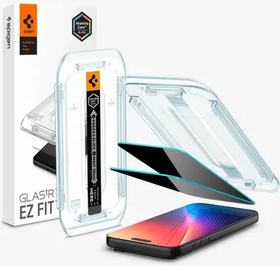 Obrázok produktu pre Ochranné púzdro Spigen Glas.tR EZ Fit pre iPhone 17 Air, 2 ks - priehľadné