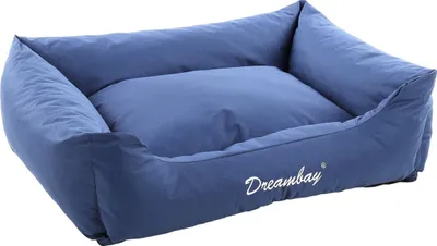Produktbild von Flamingo Bett Dreambay rechteckig blau, Maße: 80 x 67 x 22 cm