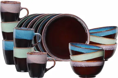 Produktbild von Ritzenhoff & Breker Mongu Frühstücksset 18-teilig