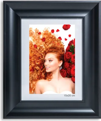 Produktbild von Bilderrahmen Lifestyle Foto Rahmen Collage quadratisch Wanddeko Poster 40D - Farbe: Schwarz | Format: 15x20