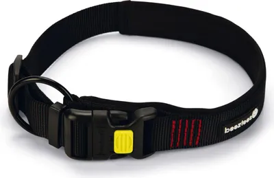 Immagine prodotto di Beeztees Parinca Premium - Collare per cani - nylon - nero - 60-65 cm x