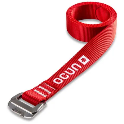 Image de Ceinture Ocun Belt, largeur 28 mm, couleur rouge, taille unique