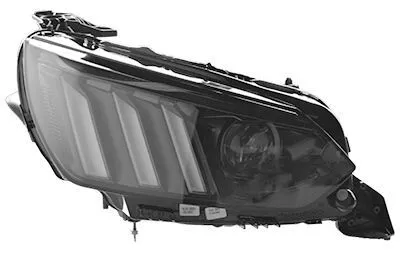 Produktbild von VAN WEZEL Scheinwerfer Rechts passend für PEUGEOT 208 II Schrägheck (UB, UP, UW, UJ) 4043986V