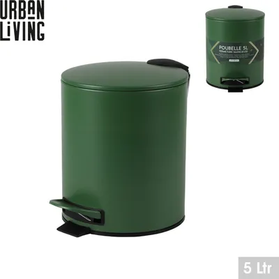 Produktbild von Urban Living 5 Liter Tret-Mülleimer Kosmetikeimer Tretmülleimer 44038 grün