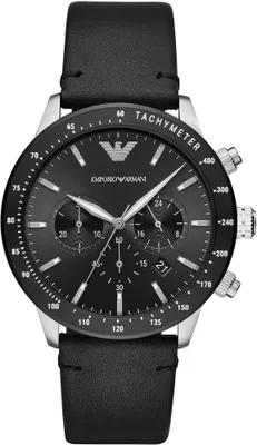 Obrázok produktu pre Emporio Armani Pánske analógové hodinky Kulla čierna Universal