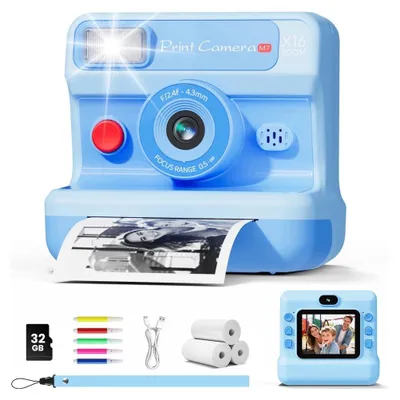 Obrázok produktu pre Instantná fotoaparát pre deti s 32 GB pamäťovou kartou