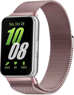 Productafbeelding van imoshion Milanees magnetisch bandje voor de Samsung Galaxy Fit 3 - Roze