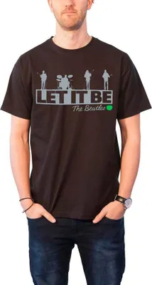 Produktbild von The Beatles - T-Shirt für Herren/Damen Uni RO1280 (XL) (Schwarz)