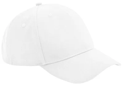 Immagine prodotto di Beechfield - Cappellino da baseball a 5 pannelli per uomo/donna unisex FK1505 (taglia unica) (bianco)