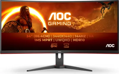 Produktbild von Aoc 86,36Cm 3440X1440 Va 144Hz Hdr10