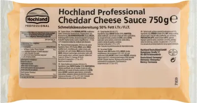 Obrázok produktu pre Čedar Omáčka 50% Hl 750G
