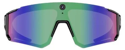 Produktbild von Sportbrille Colmi V06 AI Schwarz (mit blauen Gläsern)