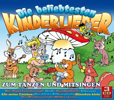 Produktbild von Die schönsten Kinderlieder-Zum Tanzen & Mitsinge