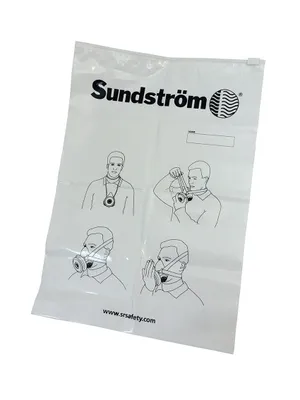 Produktbild von Sundström Aufbewahrungsbeutel, 34cm x 25cm, für Halbmasken mit Filter