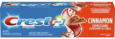 Obrázek produktu pro Crest | Bělící zubní pasta, skořicová zubní pasta, zubní pasta s fluorem, bílé zuby, proti zubnímu kazu | skořice - 153g